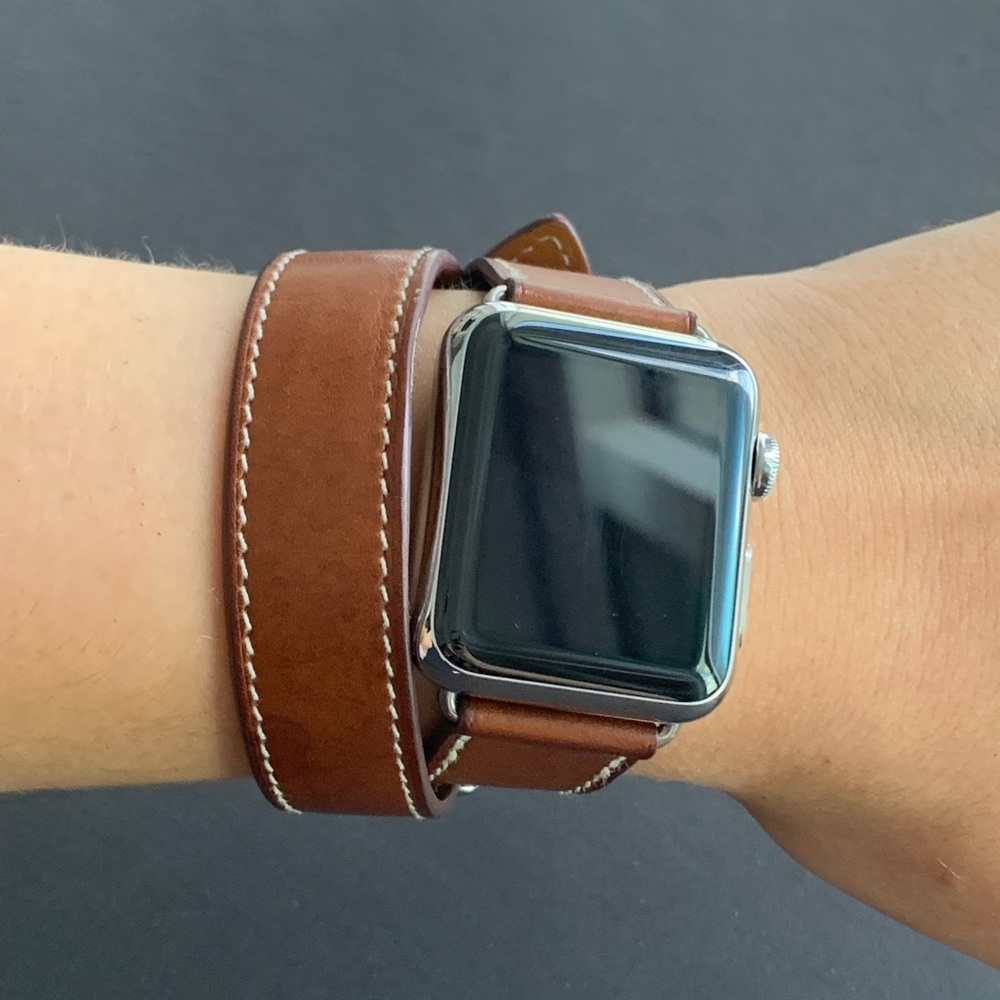 Hermès Apple Watch Series 1 38 MM Double Tour